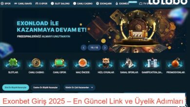Exonbet Giriş – En Güncel Link ve Üyelik Adımları