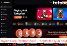 Playico Giriş Rehberi – Kripto ile Oyun Keyfi
