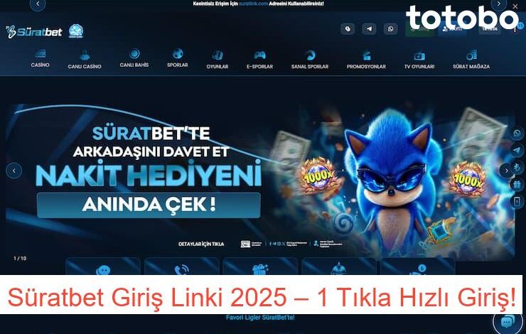 Süratbet Giriş Linki 2025 – 1 Tıkla Hızlı Giriş! 1 Süratbet Giriş Linki – 1 Tıkla Hızlı Giriş!