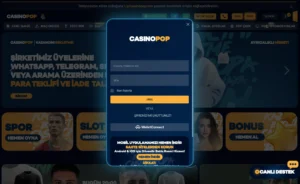 casinopop giriş