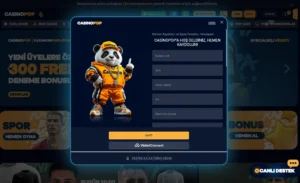 casinopop bonusları