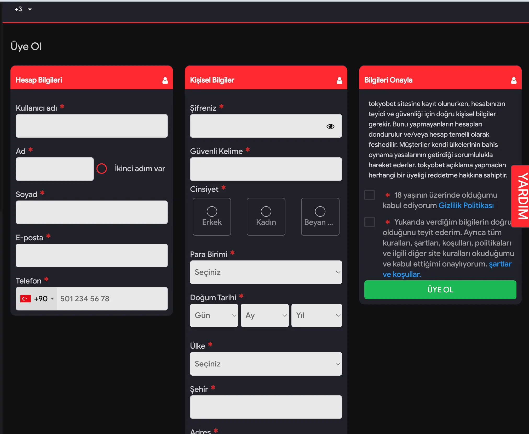 Tokyobet Üyelik Formu Nasıl Doldurulur ve Doğrulanır?