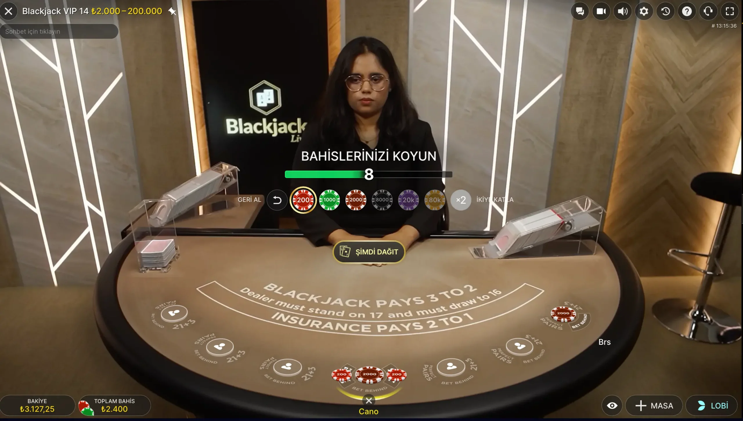 Blackjack Nasıl Oynanır? Adım Adım Görselli Anlatım 2025 5 Bahsinizi Nereye Yerleştirmelisiniz? Ana ve Yan Alanlar