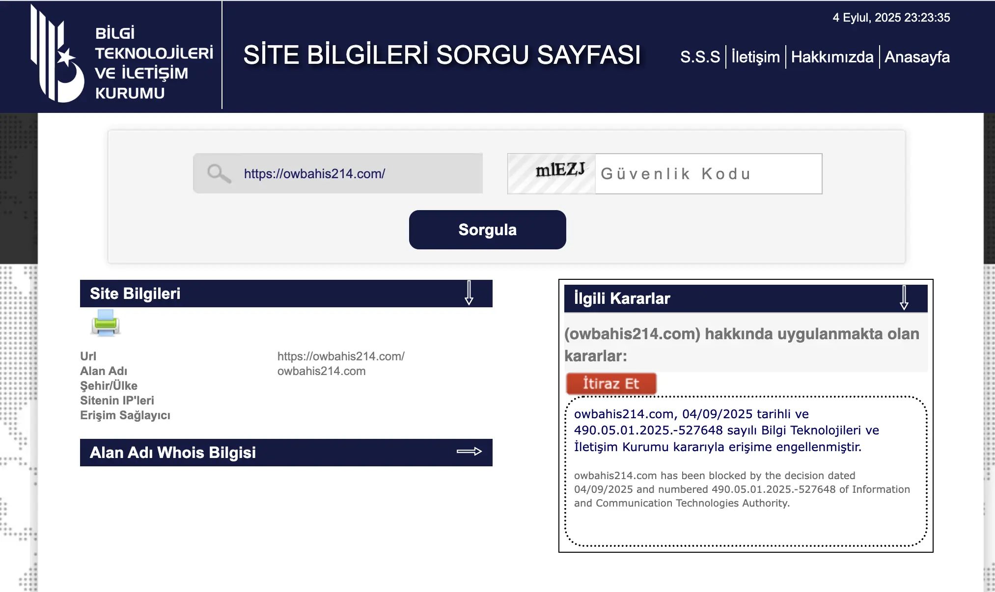 Owbahis Giriş Adresi Yasaklandım Mı?